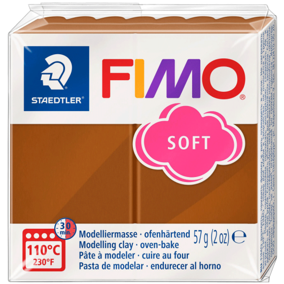 Пластика для бижутерии Soft Карамель 57г Fimo Киев