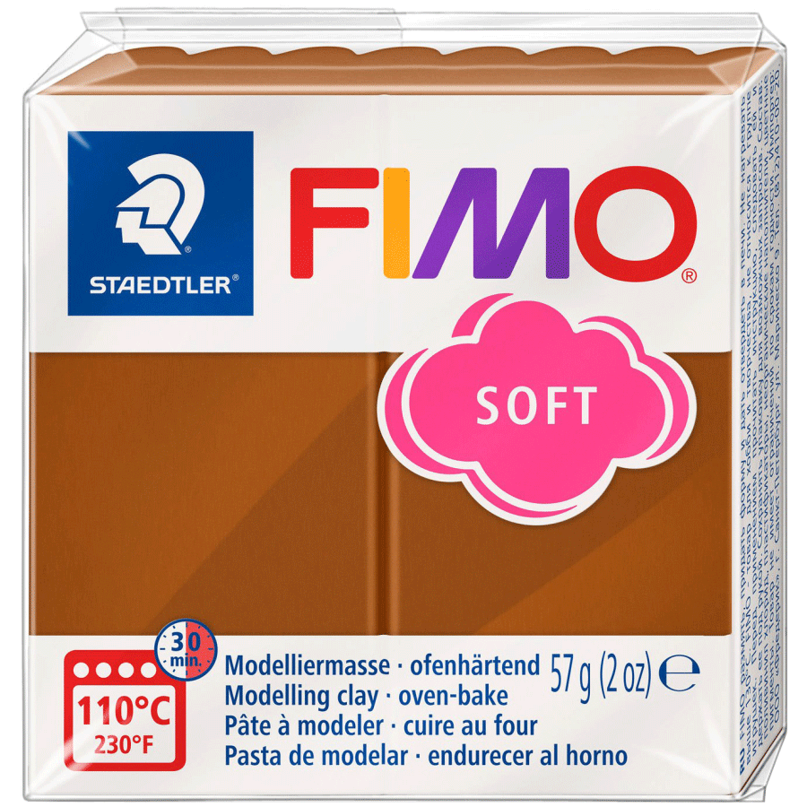 Пластика для бижутерии Soft Карамель 57г Fimo Киев - изображение 1