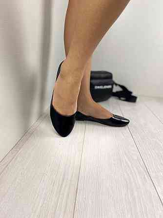 Valiente Балетки жіночі VALIENTE Эльза чорні (весна-осінь, шкіра лакована) (3455) лише 37р.38р. Коломия