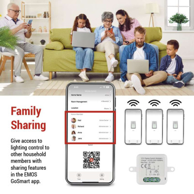 Модуль управления умным домом EMOS H5103 ZigBee 3.0 1-Channel (H5103) Винница - изображение 7