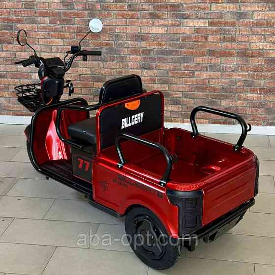 Електричний трицикл з кузовом Corso BIG SIG7 1200W-72V-23Ah Шини:10"/10" купити дешево Україна Одеса