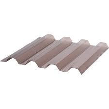 Поликарбонатный шифер TOMO Plex  текстурированная   бронзовая трапеция 2000х1045х1.1 мм Киев - изображение 2