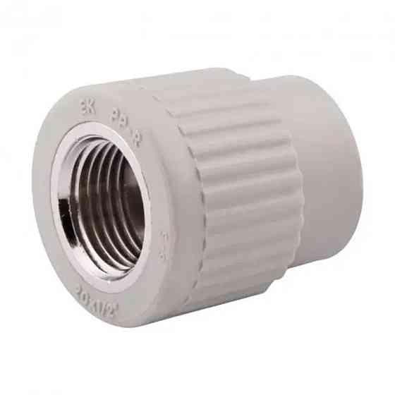 PP-R Муфта полипропиленовая 20х3/4'' внутр. Харьков