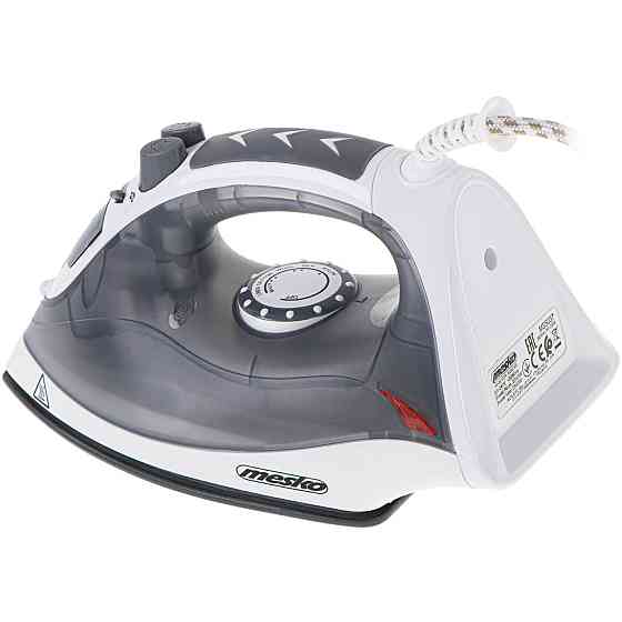 Праска Mesko MS 5037 grey 2800Вт/ 170 мл/ кераміка/ сухе прасування/ сіра Вінниця