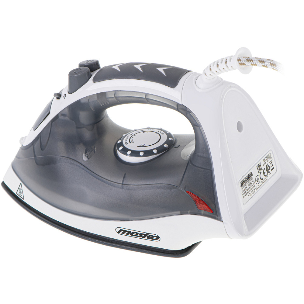 Праска Mesko MS 5037 grey 2800Вт/ 170 мл/ кераміка/ сухе прасування/ сіра Вінниця - фото 3