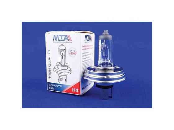 Автомобiльна лампа 12V H4 60/55W P45T (картон) ТМ MTA Киев