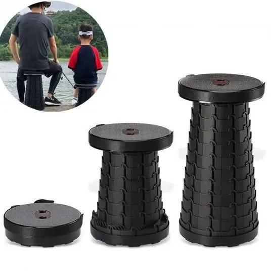 Складной стул Telescopic stool раскладной телескопический стул Коломия - фото 2