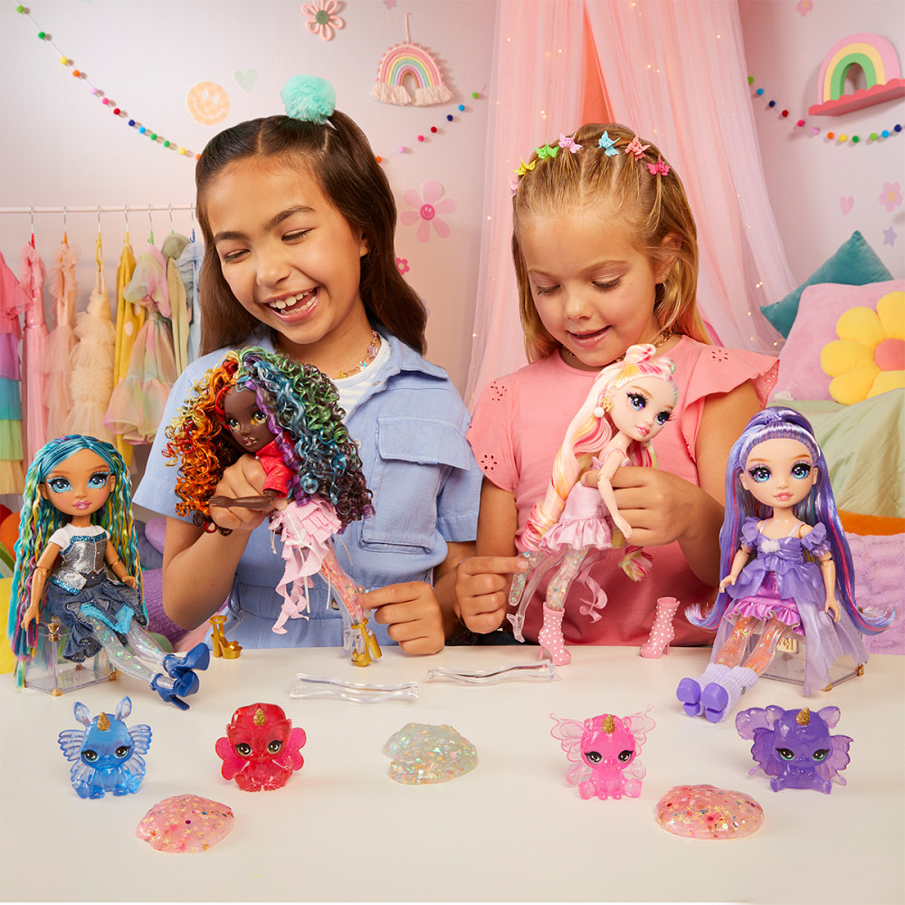 Ігровий набір з лялькою Rainbow High серії Rainbow Shimmers - Віолетта Днепр - изображение 10