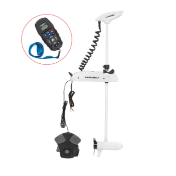 Лодочный электромотор Haibo P65 c GPS якорем Дніпро