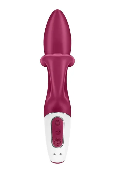 Вібратор-кролик із потрійним відростком Satisfyer Embrace me Berry, 2 мотори, діаметр 3,6 см Львів - фото 5