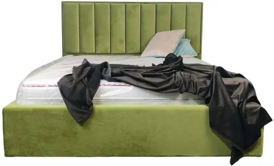 Кровать Arabela Comfort 90 х 190 см Simple С подъемным механизмом и нишей для белья Зеленый Киев