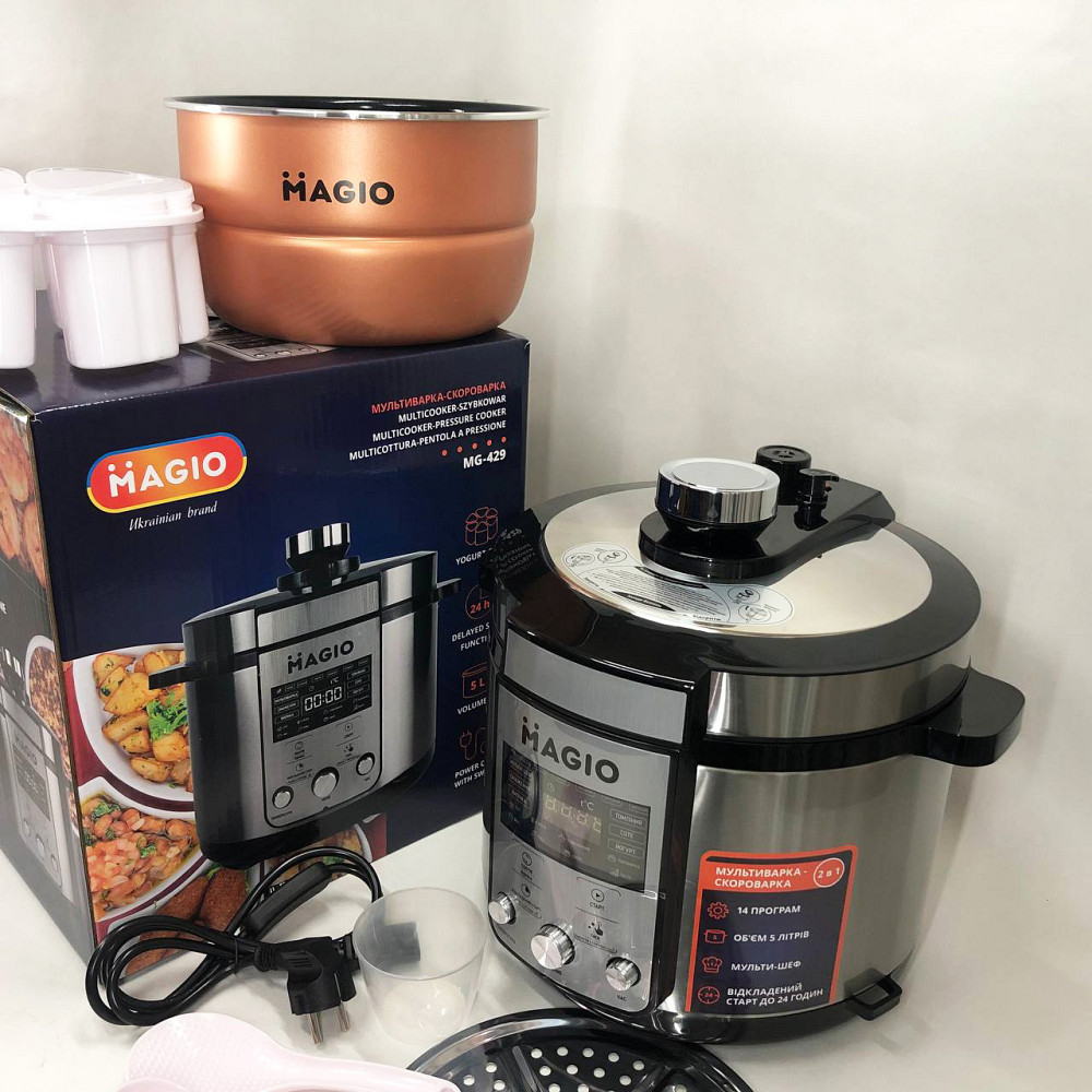 Мультиварка пароварка якісна, Мультиварка для дому, Скороварка 5л 5 л OP-79 Львів - фото 11