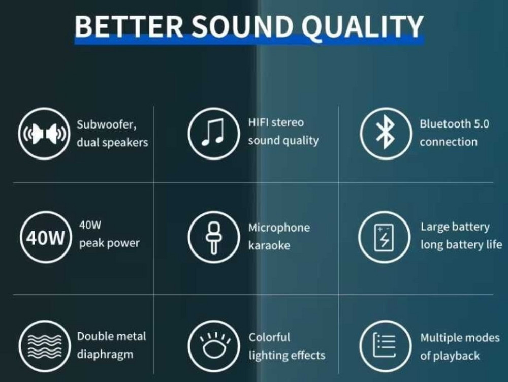 Бездротова Bluetooth колонка з КАРАОКЕ від всесвітньо відомого бренду ZEALOT. Киев - изображение 2