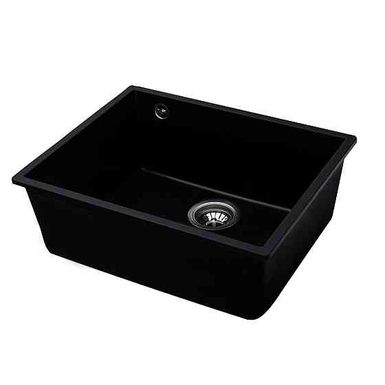 VALESO Гранітна мийка для кухні VALESO OASIS 5444 матова Чорна Киев