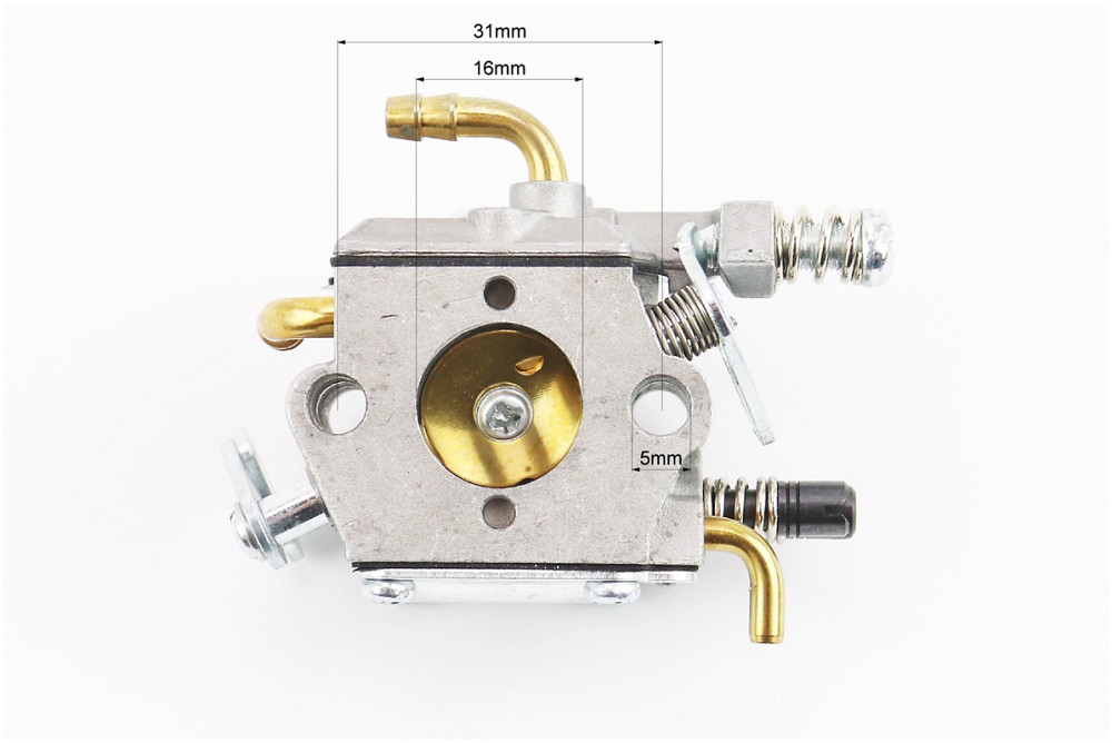 Карбюратор 4500/5200, металеві штуцери + підкачка Київ - фото 3