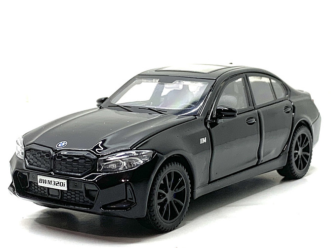 Машина TK Union Group BMW M3 металопластик 1:32 звук світло інерція Чорна (ТК-10105) Чернігів - фото 1