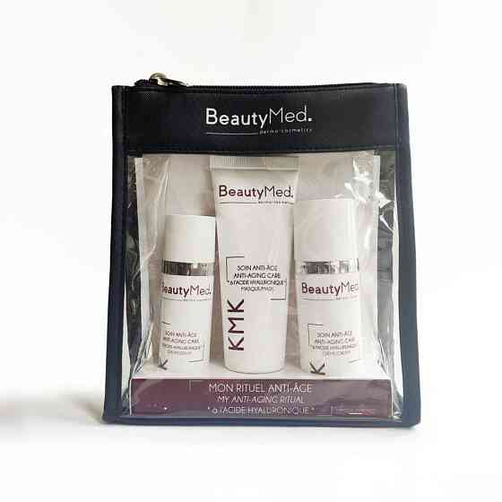 Набор с гиалуроновой кислотой и Пальмитоилом - 38, Hyaluronic Serum, Hyaluronic Crea BeautyMed, 30мл+50мл+75мл Днепр