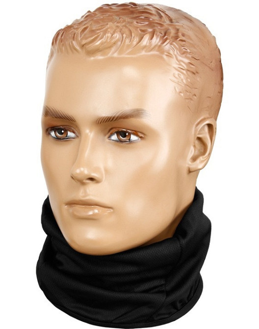 Універсальна Балаклава багатофункціональна термоактивна 1 отвір Mil-Tec від Sturm (12110102) Black Нововолинськ - фото 5