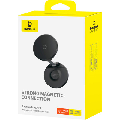 Універсальний автотримач Baseus MagPro Magnetic Foldable Phone Mount Cluster Black (B10564101121-00) Вінниця - фото 12