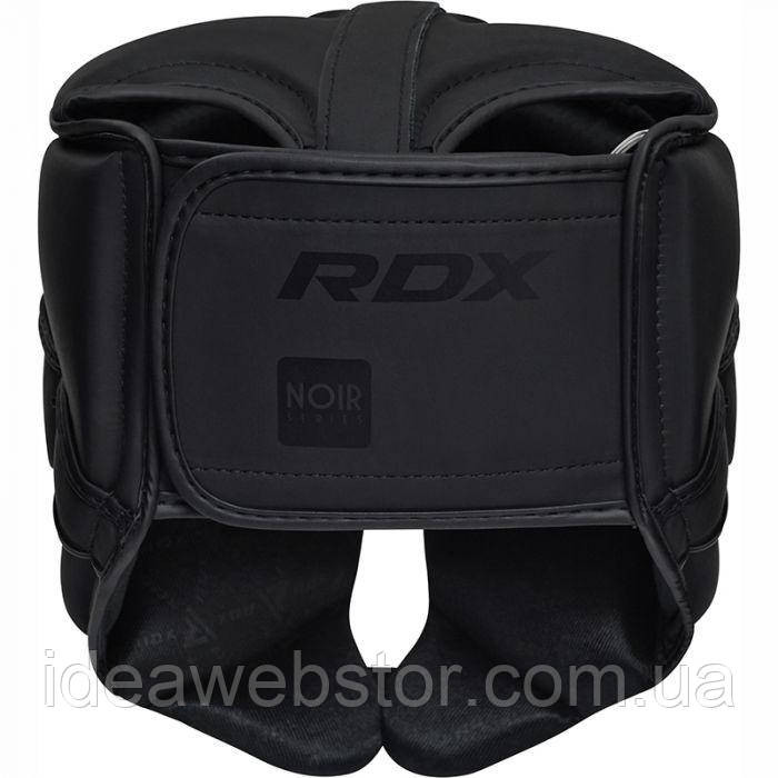 Боксерский шлем RDX T15 Matte Black размер S для бокса кикбоксинга муай тай тренировок и спаррингов Киев - изображение 11
