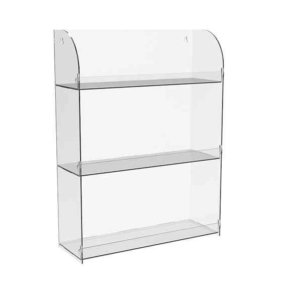 Підставка-вітрина EKOSTAR 3-х ярусна 300х100х406 на саморізи Київ