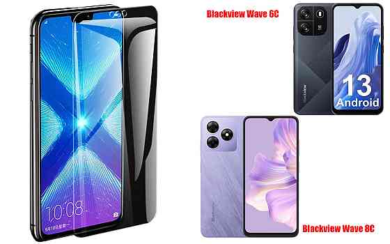 Захисне скло NeoGlass для Blackview Wave 6C, Wave 8C – надпрозоре та стійке Київ