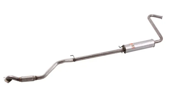 Резонатор Lanos нов. обр. Евро-2  с гофрой Bosal нерж. (под хомут) Винница