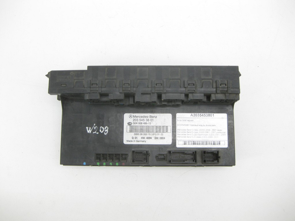 Mercedes-Benz  A2035453801 Блок SAM задній C-class W203 CLK Coupe C209 C-class S203 CL203 Sportcoupe CLC C203 Одеса - фото 1