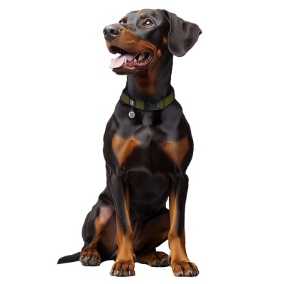 Нашийник для тварин WAUDOG Magnet c QR паспортом, магнітна пряжка-фастекс L хакі (279631) Вінниця - фото 6