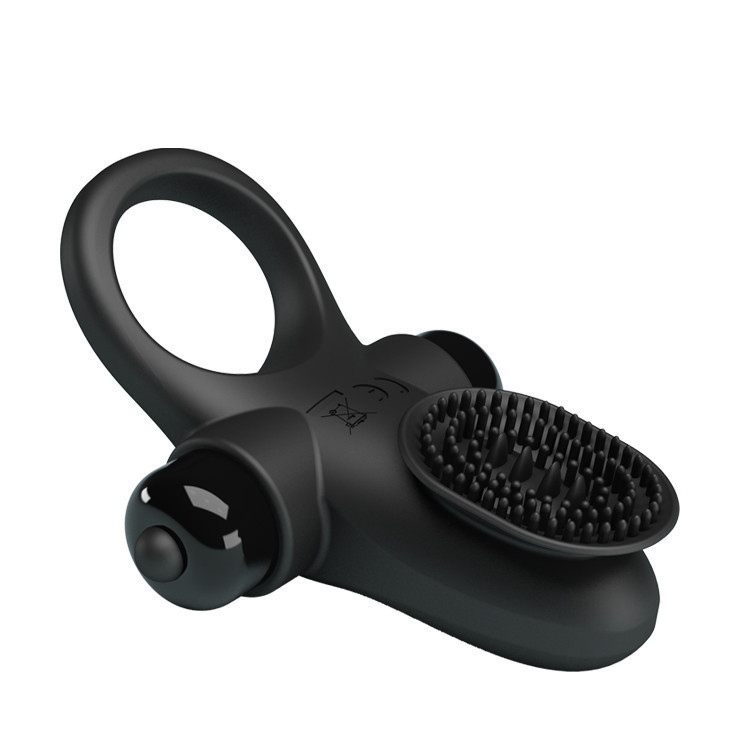 Эрекционное кольцо - Pretty Love Vibrant Penis Ring II Black Sex Aura Киев - изображение 7