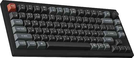 Клавіатура бездротова Keychron V1 Ultra Keychron Red Switch Black RGB (V1U-D1-UA) ( 24381 ) Харьков