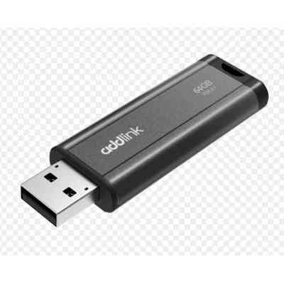 USB флеш накопитель AddLink 64GB U65 Gray USB 3.1 (ad64GBU65G3) Винница