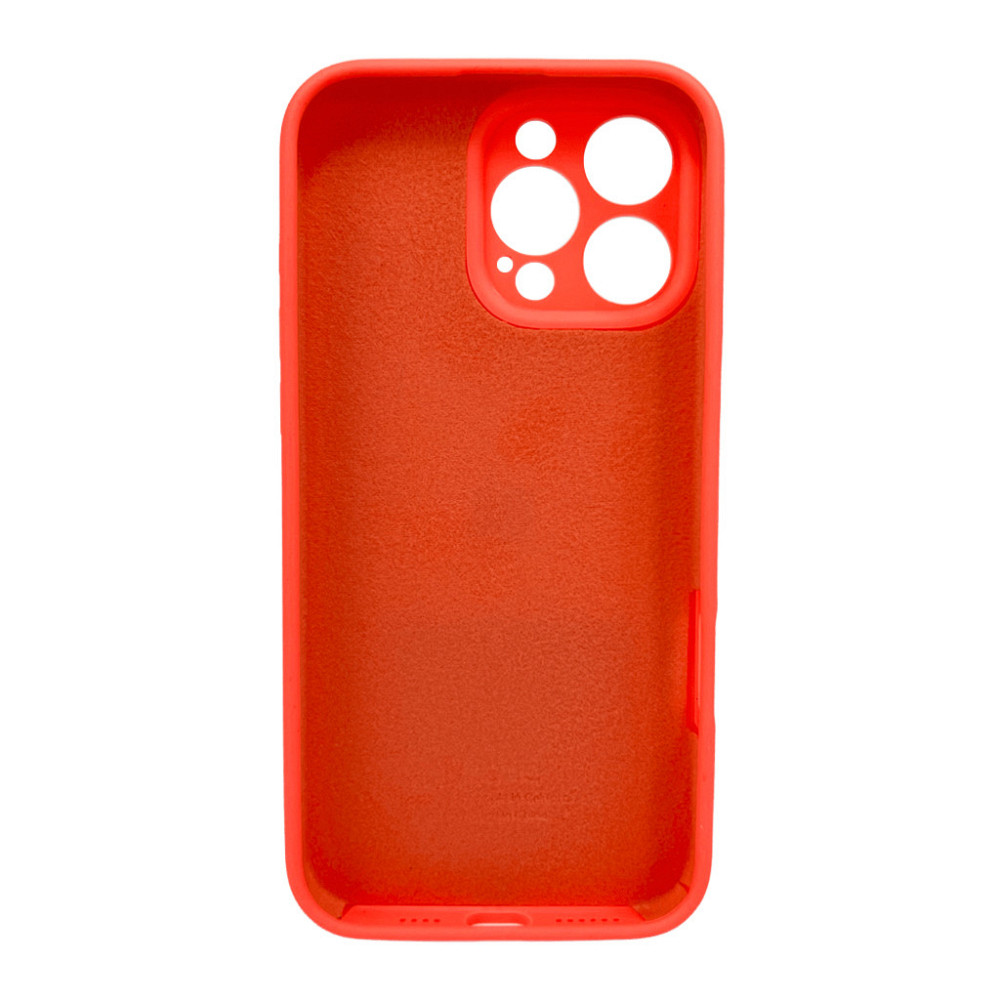 Чохол для смартфона Silicone Full Case AA Camera Protect for Apple iPhone 16 Pro 18,Peach Київ - фото 3