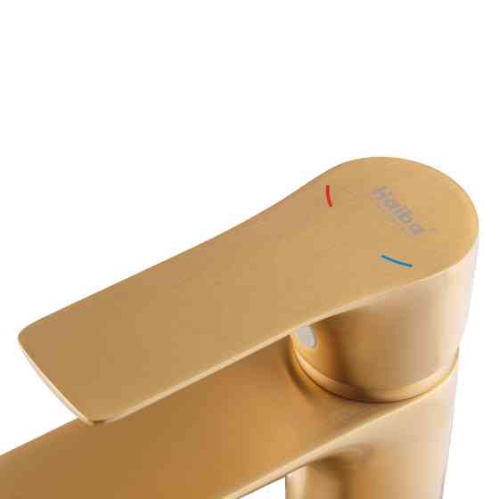 Змішувач для умивальника Haiba Milano 001 BRUSHED GOLD   ( HB9619 ) 20008 Харків