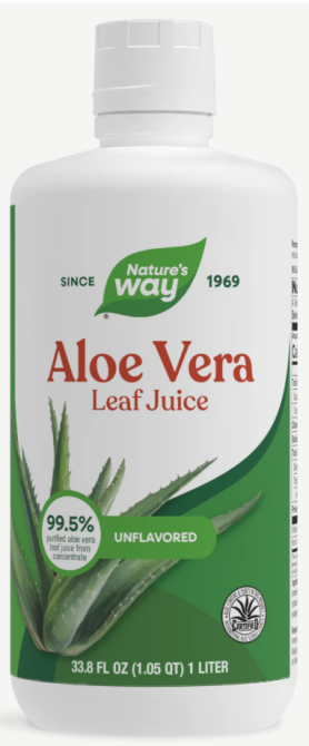 Алоэ вера Natures Way Aloe Vera Leaf Juice 1000ml Киев - изображение 5