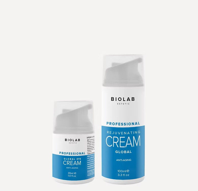 Антивіковий крем з трипептидом Мiдi Rejuvenating Global Cream BIOLAB Estetic, 30 мл Дніпро - фото 1
