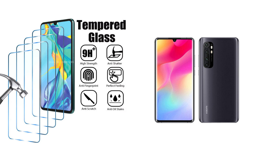 Захисне скло ArmorGlass для Xiaomi Mi Note 10 Lite – стійке до подряпин та ударів Київ - фото 1