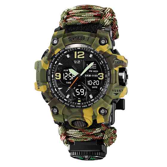 Skmei 1155BNCMGN Camo Green SBR Київ