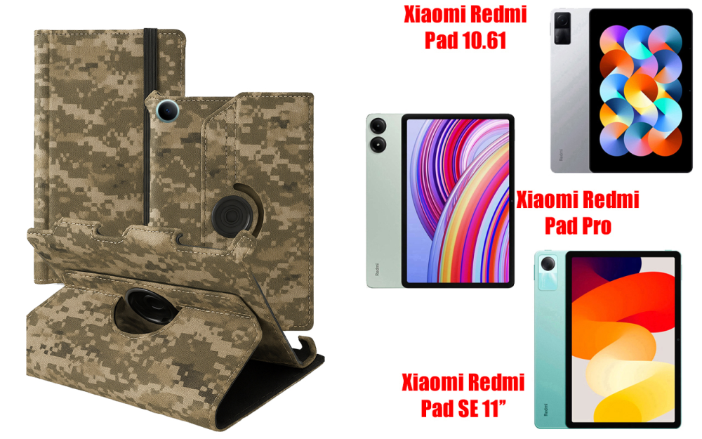 Чехол Spinner360 для планшета Xiaomi Redmi Pad 2 Pro 5G, цвет Xaki Киев - изображение 1