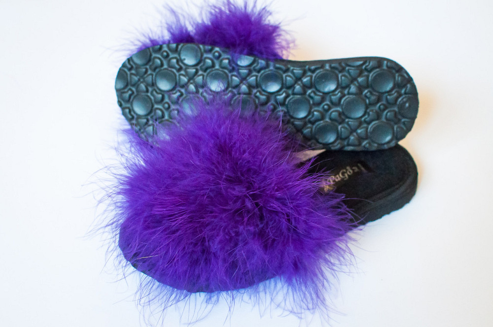 Тапочки детские для девочки PaGo Марабу  фиолетовые Одесса - изображение 14
