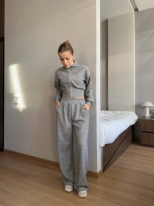 Жіночий теплий прогулянковий костюм з турецької ангори Одеса - фото 4