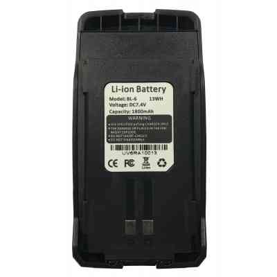 Аккумуляторная батарея для телефона Baofeng для UV-6R Std 1800mAh (BL-6) Винница