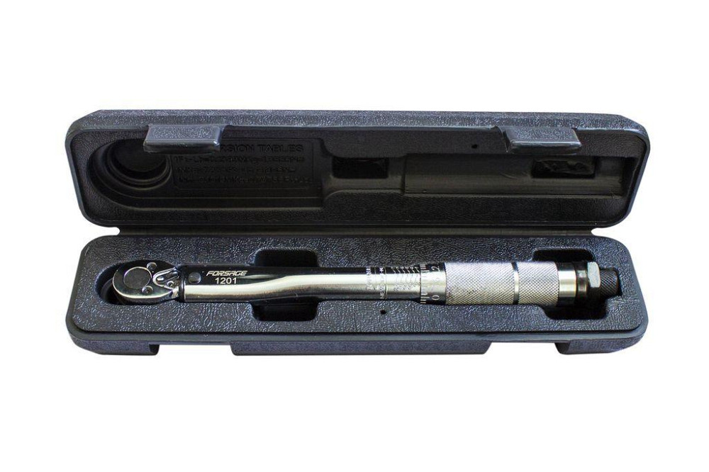 Ключ динамометричний щелчкового типу "Profi" 2-24Нм 1/4'',в пластиковому футлярі (Taiwan) Одеса - фото 1