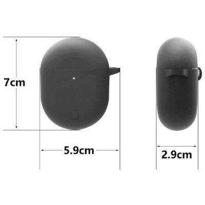 Чохол BeCover Silicon для Xiaomi Redmi Buds 3 Pro White (707466) Вінниця - фото 3