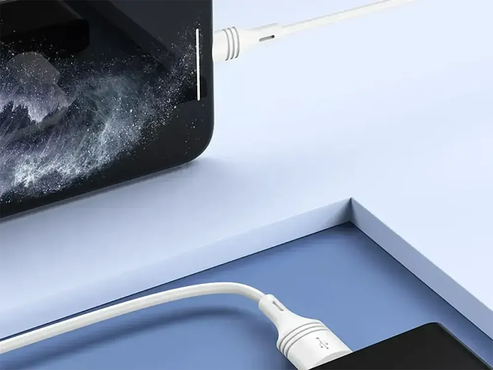 Кабель USB - Lightning Borofone BX59 Defender 1м 3А швидка зарядка для iPhone iPad шнур із чіпом захисту Одеса - фото 8