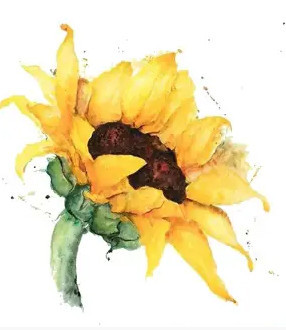 Аппликация термо для одежды большая Подсолнухи Киев - изображение 1