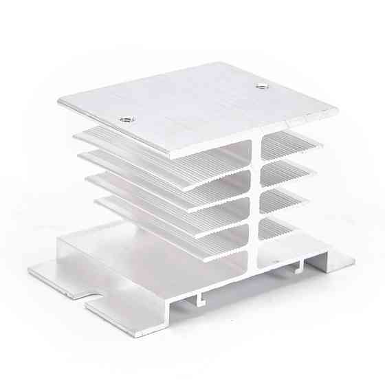 Радиатор для твердотельного реле на DIN-рейку 10-40A Киев