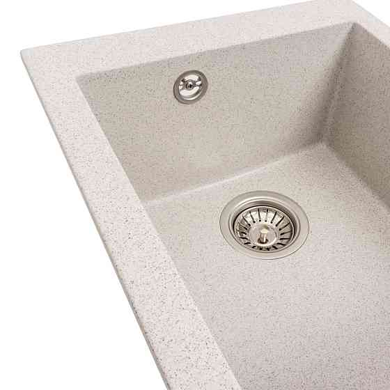 PLATINUM Гранітна мийка для кухні Platinum 4150 SOKIL матова (топаз) Київ