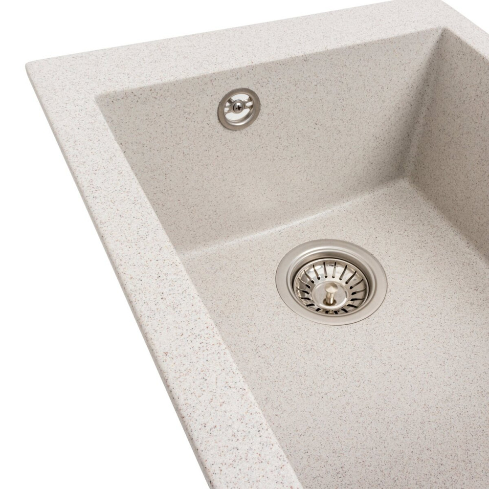 PLATINUM Гранітна мийка для кухні Platinum 4150 SOKIL матова (топаз) Київ - фото 5