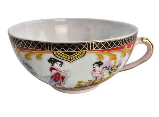 Сервиз для кофе 6 персон из фарфора Девушки Киев